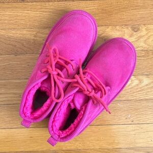 Kids’ Neumel II Water Resistant Chukka Boot in Rock Rose Size 4 Big Kid